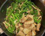 鯛と菜の花のバターソテー作り方4写真