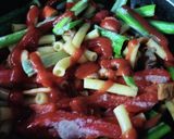 厨房ばあばぁ!トマトソーススパゲッティ。作り方6写真