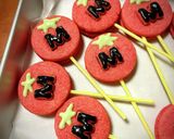 カービィ的クッキーサンド～ロリポップ風～作り方10写真