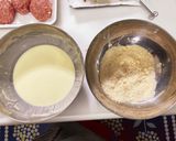 肉汁溢れるキャベツいっぱいのメンチカツ作り方7写真