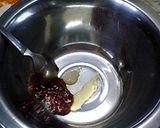 挽肉と筍のちょい辛どん。作り方3写真