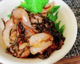 甘海老のわさび塩昆布和え作り方6写真