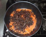 セロリ搾菜炒め♪めまい・皮膚乾燥に薬膳作り方3写真