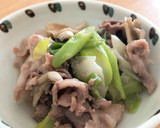 ねぎが甘い！豚肉と長ねぎの酒蒸し作り方8写真