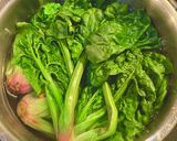 ちぢみほうれん草ナムル作り方4写真
