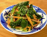 ちぢみほうれん草ナムル作り方7写真