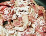 マスカルポーネを使う豚肉のストロガノフ風作り方1写真