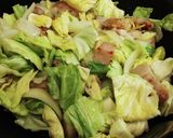 簡単！豚バラとザックリ野菜の麺つゆ旨炒め作り方7写真