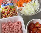 スパイシー☆野菜ごろっとタコライス弁当作り方1写真