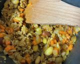 スパイシー☆野菜ごろっとタコライス弁当作り方3写真
