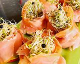 みそ漬け豆腐とサーモンの前菜作り方8写真