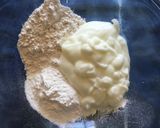 餅粉、HM、ヨーグルトで作るパンケーキ♡作り方1写真