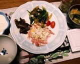 簡単シンプルに❗エノキとワカメの味噌汁☺作り方6写真