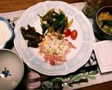 簡単シンプルに❗エノキとワカメの味噌汁☺作り方6写真
