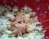 自然薯と米粉のキャベツ焼き作り方1写真