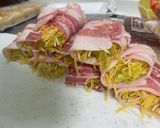 カレーキャベツとチーズの肉巻き揚げ☆作り方3写真