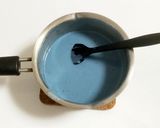 青いチーズテリーヌ【バタフライピー】作り方3写真
