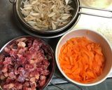 親鶏を使った簡単かしわ飯作り方2写真