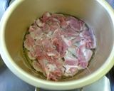 豚肉の柳川風煮作り方2写真