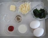 わかめ入りオムレツ作り方1写真