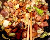 オイスター焼きうどん作り方2写真