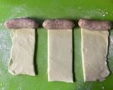 ハンパに残ったパイ生地deウインナーパイ作り方4写真