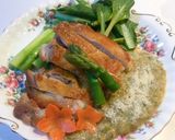 春香るチキンソテー ✽蕗の薹ソース✽作り方13写真