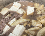 牛肉と柔らかゴボウのすき焼き風作り方4写真