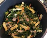 刻み昆布と豚肉の煮物作り方2写真