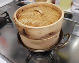 蒸籠☆小麦粉不使用！一番出汁殻お好み蒸し作り方5写真