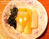 大粒なめことカイワレで☀ピリ辛巣ごもり卵作り方8写真