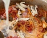 暗殺者のパスタアレンジ 濃厚クリーム ♪作り方7写真