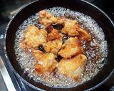 超簡単！唐揚げで作る白だし親子丼！！作り方3写真