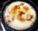 超簡単！唐揚げで作る白だし親子丼！！作り方5写真