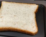 しば漬けタルタルと春菊のトースト作り方1写真