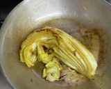 白菜のステーキ　トリュフオイルがけ作り方9写真