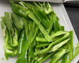 ピーマン肉炒め作り方1写真