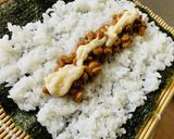 山わさびマヨの・納豆巻き作り方5写真