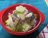 鯖の水煮丼作り方3写真