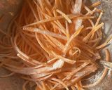 カリカリニンジン揚げ　野菜あんかけ作り方2写真
