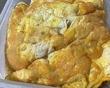 キレイに包む☆オムそばと明太おにぎり弁当作り方8写真