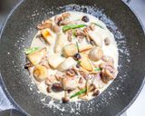 鶏肉と蕪と里芋のクリーム煮作り方8写真