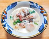 鶏肉と蕪と里芋のクリーム煮作り方10写真
