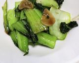 チンゲン菜~♪オイスターソースで炒めるよ作り方5写真