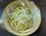 キャベツ大量消費！納豆キャベツ和風サラダ作り方4写真
