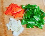 揚げ豆腐のピリ辛ピーマン、きくらげ炒め作り方6写真