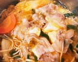 プチッと鍋でキムチ鍋(カット野菜で時短)作り方3写真
