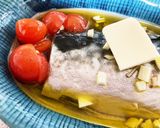 トースターで。塩鯖のアヒージョ作り方3写真