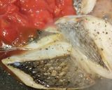 ワンパンで簡単　白身魚のトマト煮作り方4写真