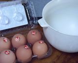 ヨード卵光のふんわりオムレットケーキ作り方1写真